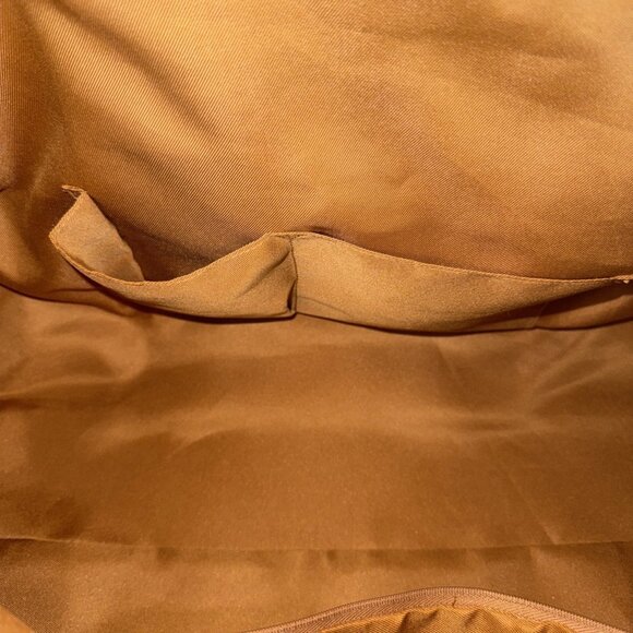 Duffel Bag w Canvas straps & trim. Adjustable, attachable shoulder strap - Picture 7 of 10